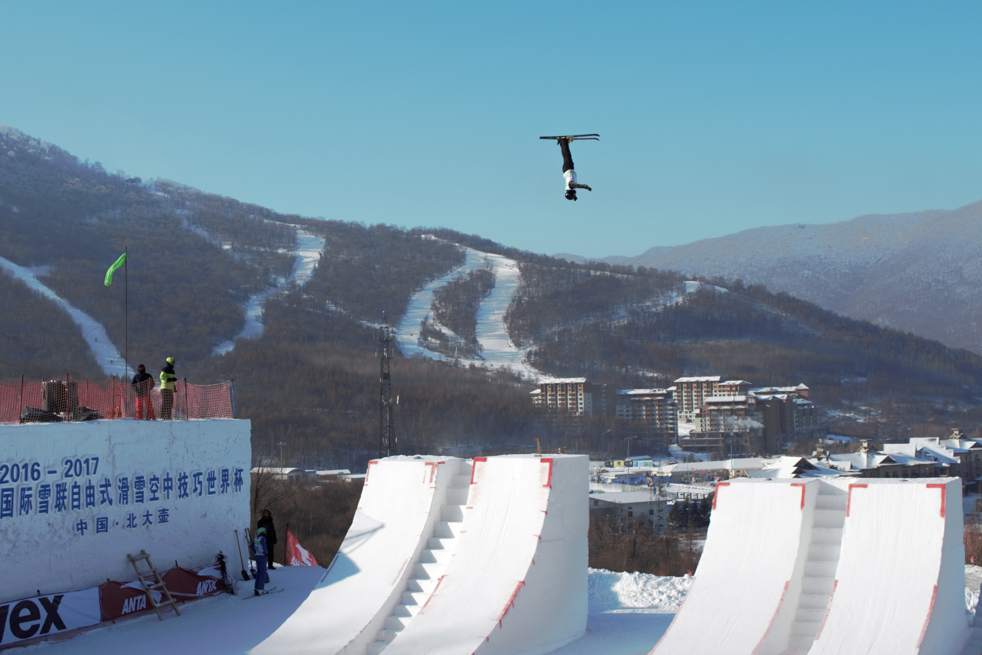 FIS Aerials World Cup Kicks Off At Future Olympic Venue In Secret Garden