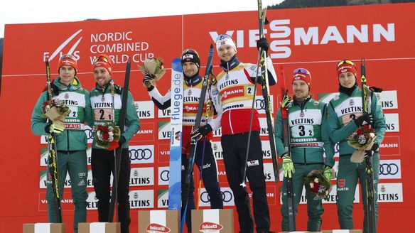 Schmid/Graabak repeat their 2015 triumph in Val di Fiemme