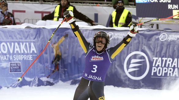 'Everything was working today': Hector wins Jasna giant slalom