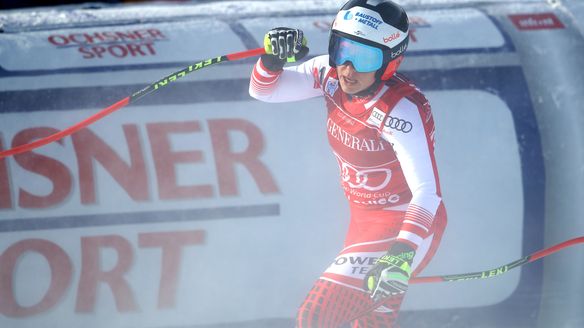 Schmidhofer goes 2-for-2 in Lake Louise downhills