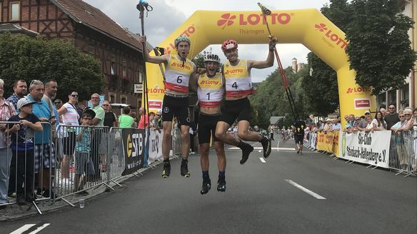 Antoine Gerard claims maiden win in Oberhof