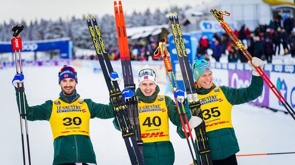 When in Norway: Podium sweep by Krüger, Holund and Nyenget