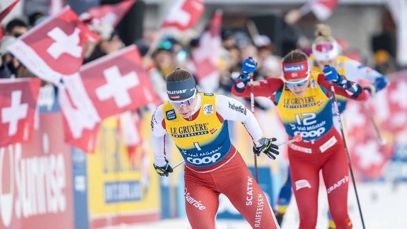 Form fires Faehndrich and Klaebo into early Tour de Ski lead