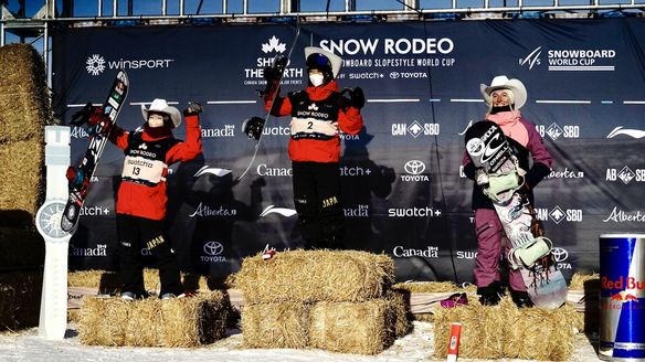Murase grabs first World Cup win while Toutant makes his Olympic team case at the Calgary Snow Rodeo