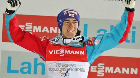 Stefan Kraft takes his second gold in Lahti