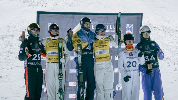 Scott and Kotovskyi on top in Deer Valley’s aerials event