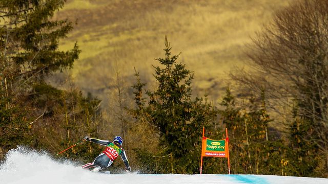 KRANJSKA GORA, SLOVENIA - MARCH 13: Alexis Pinturault of France in action during the Audi FIS Alpine Ski World Cup Men's Giant Slalom in March 13, 2021 in Kranjska Gora Slovenia. (Photo by Stanko Gruden/Agence Zoom)