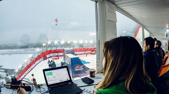 Moscow aerials World Cup