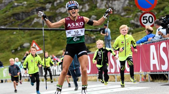 Johaug and Krueger won Lysebotn Opp