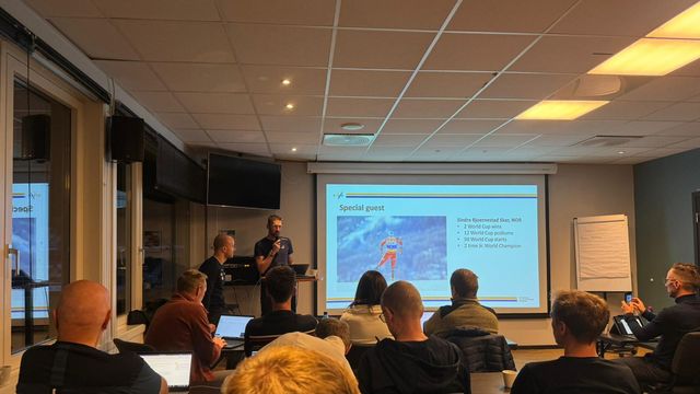 Sindre Bjørnestad Skar joined the Race Director to