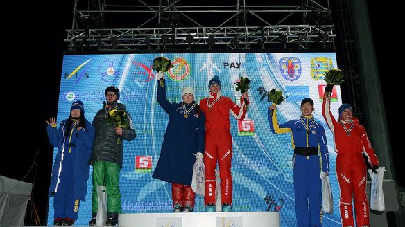 Nikitina and Roth take aerials gold at the Junior World Ski Championships in Minsk