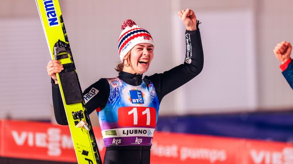 Premiere victory for Anna Odine Stroem in Ljubno