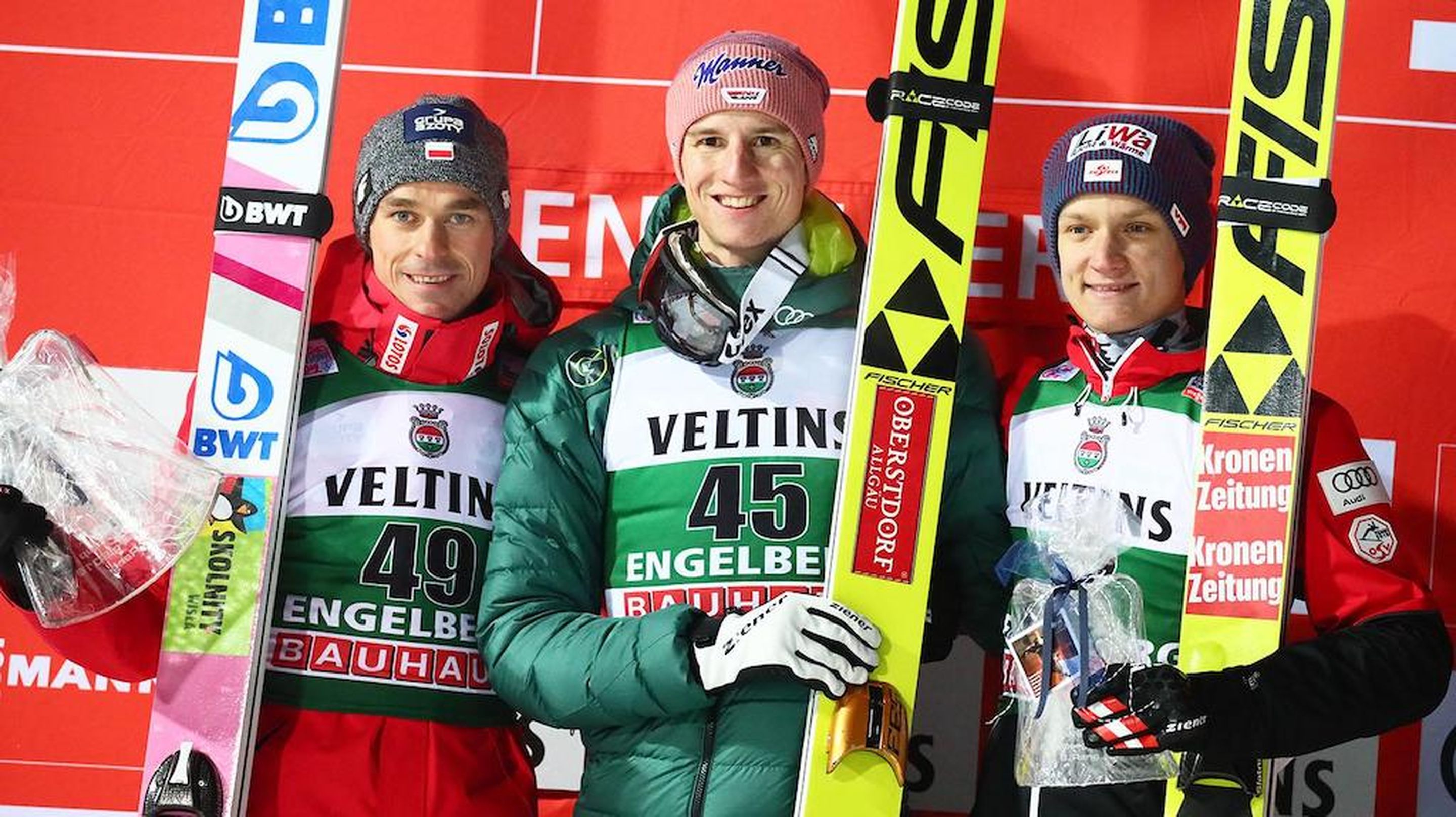 Piotr Zyla, Karl Geiger, Daniel Huber