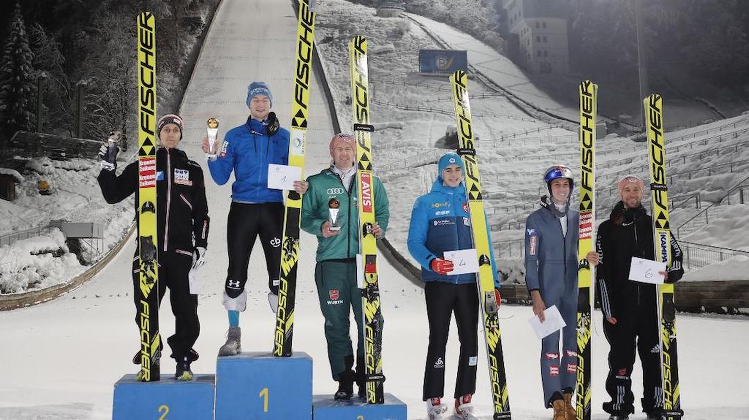 Top 6 2nd Continental Cup competition in Bischofshofen