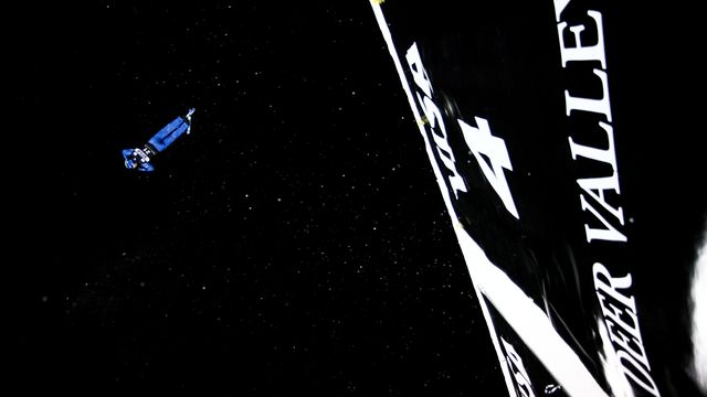 Aerials action at Deer Valley