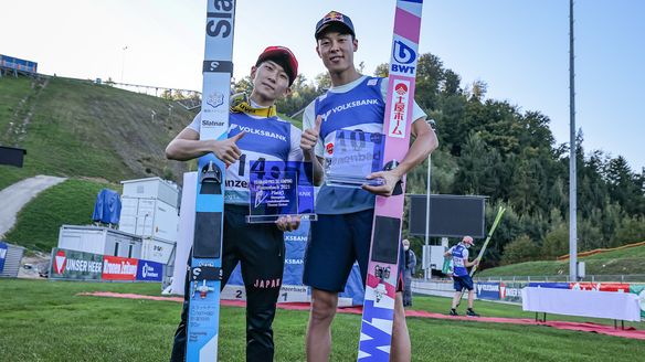 1-2 finish for Japan in Hinzenbach