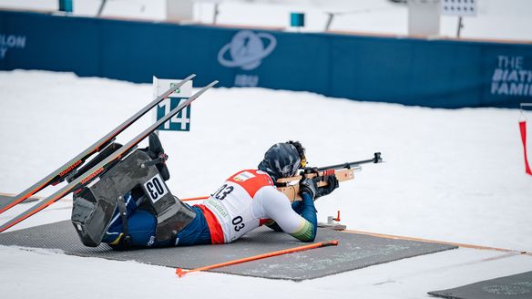 Hattricks and new competition format for the Para Biathlon season kickoff in Martell