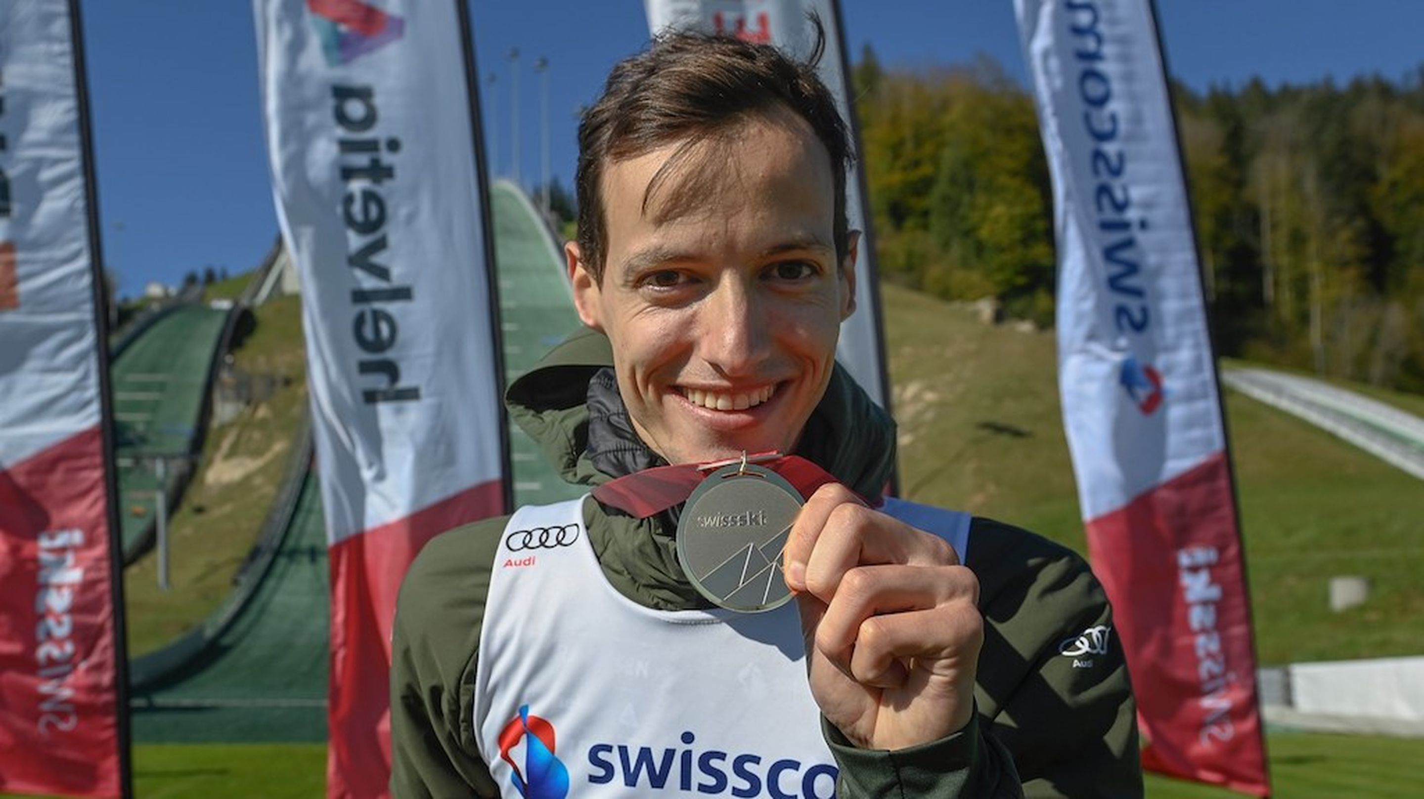 Gregor Deschwanden - © Facebook / Swiss Skijump Team