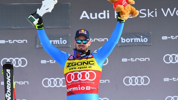 The king is back on top in Bormio