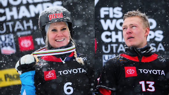 Zogg and Loginov claim parallel slalom golds