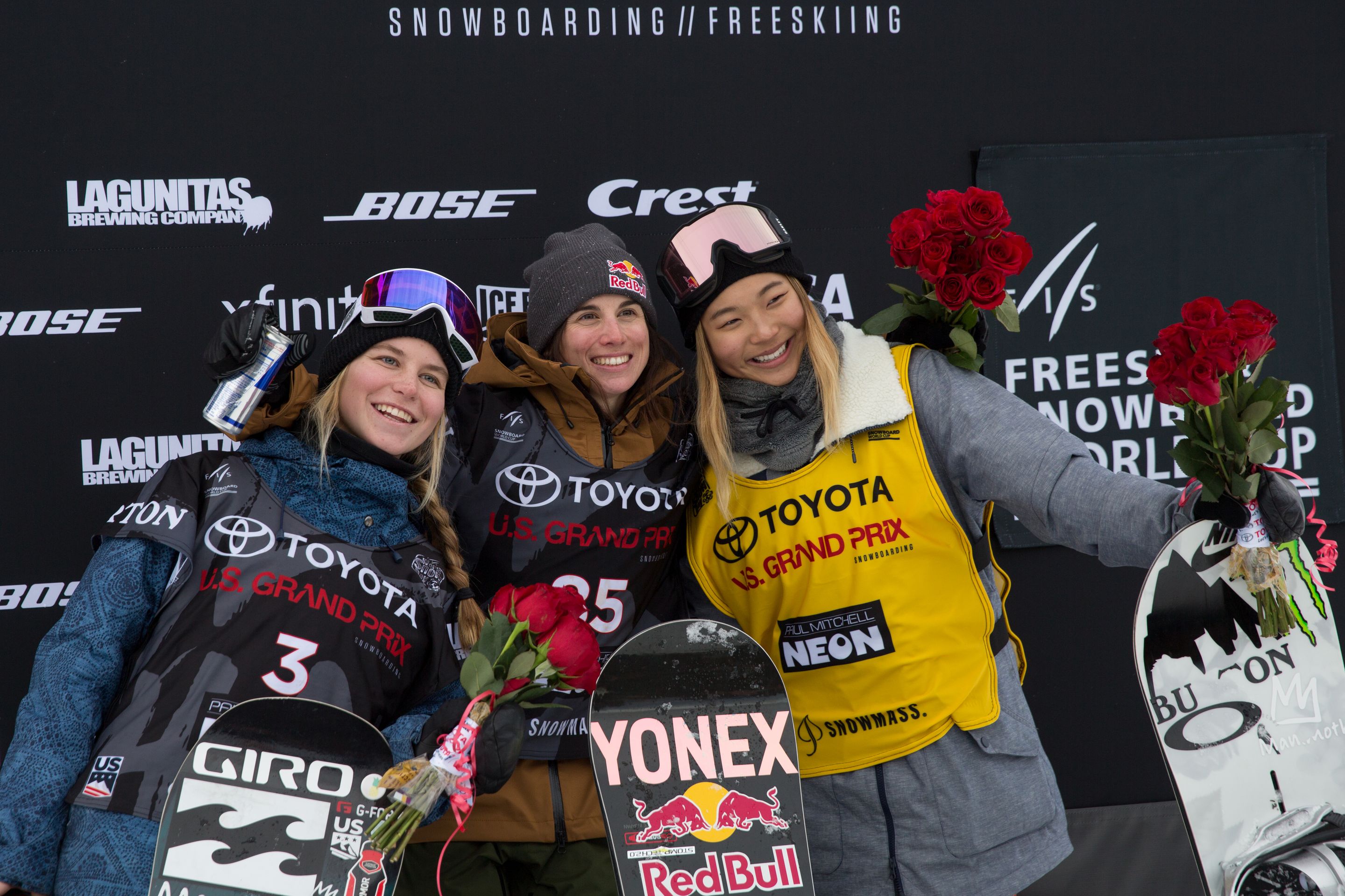 Snowboard halfpipe finals
2018 Toyota U.S. Snowboarding Grand Prix at Aspen/Snowmass, CO
Photo: Sarah Brunson/U.S. Ski & Snowboard