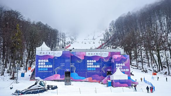 Rosa Khutor tries its best!