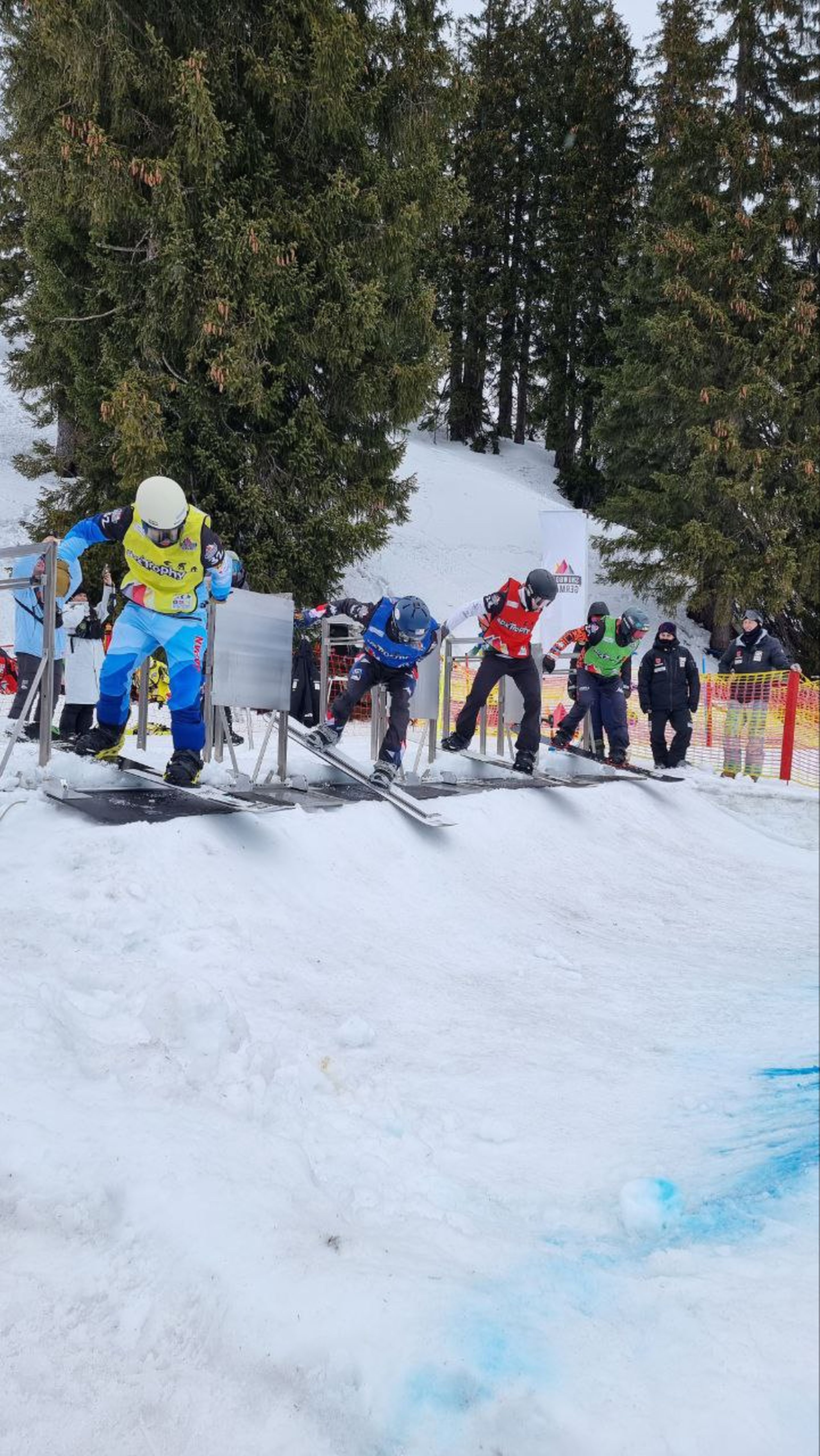 Takahito Ichikawa (JPN), Zach Miller (USA), Ben Tudhope (AUS) and Emanuel Perathoner (ITA)