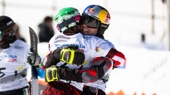 Ulbing and Karl win parallel slalom team event in Piancavallo