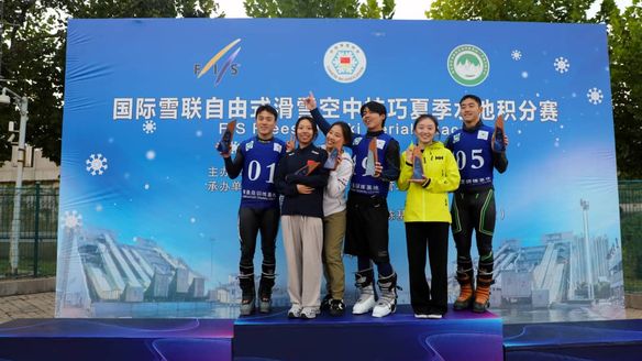 Aerials water ramp season concludes with thrilling double event in Qinhuangdao