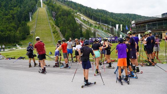 International collaboration at 2024 FIS Development Summer Camp in Planica