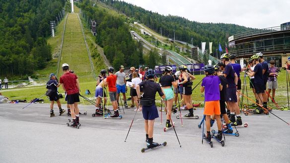 International collaboration at 2024 FIS Development Summer Camp in Planica