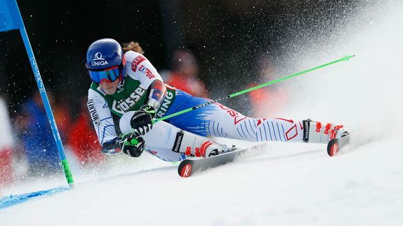 Petra Vlhova makes history for Slovakia with giant slalom win