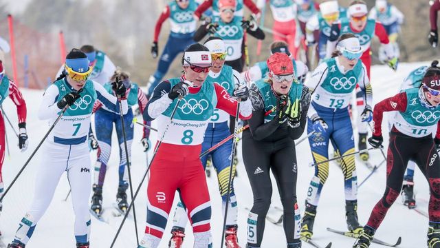 XXIII. Olympic Winter Games Pyeongchang 2018, cross-country, skiathlon women, Pyeongchang (KOR)