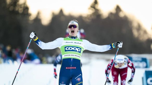 Swede victory: Anger roars to first World Cup win in Les Rousses sprint