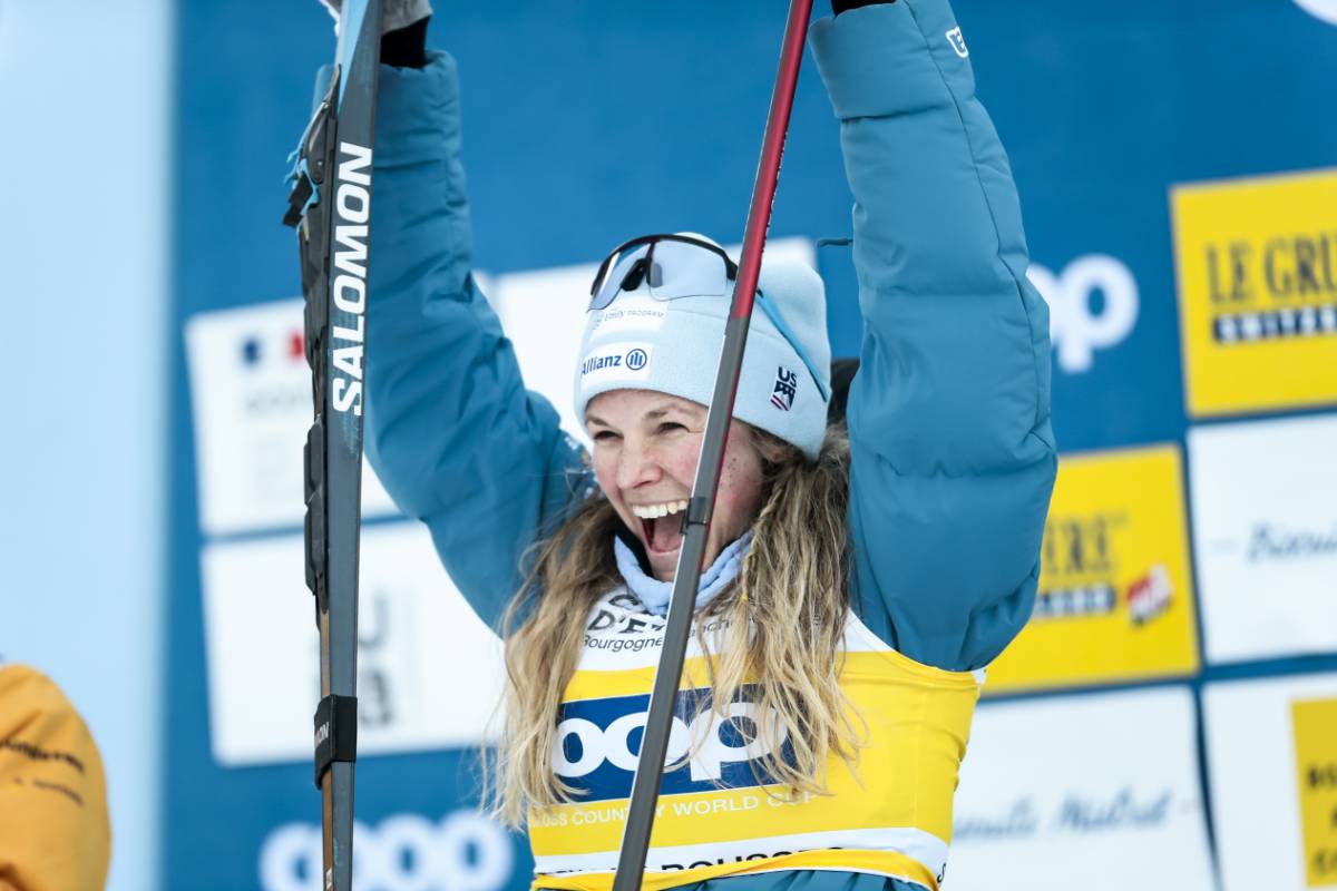 ‘A great day’ for Diggins who dominates Les Rousses 10K to extend World Cup lead