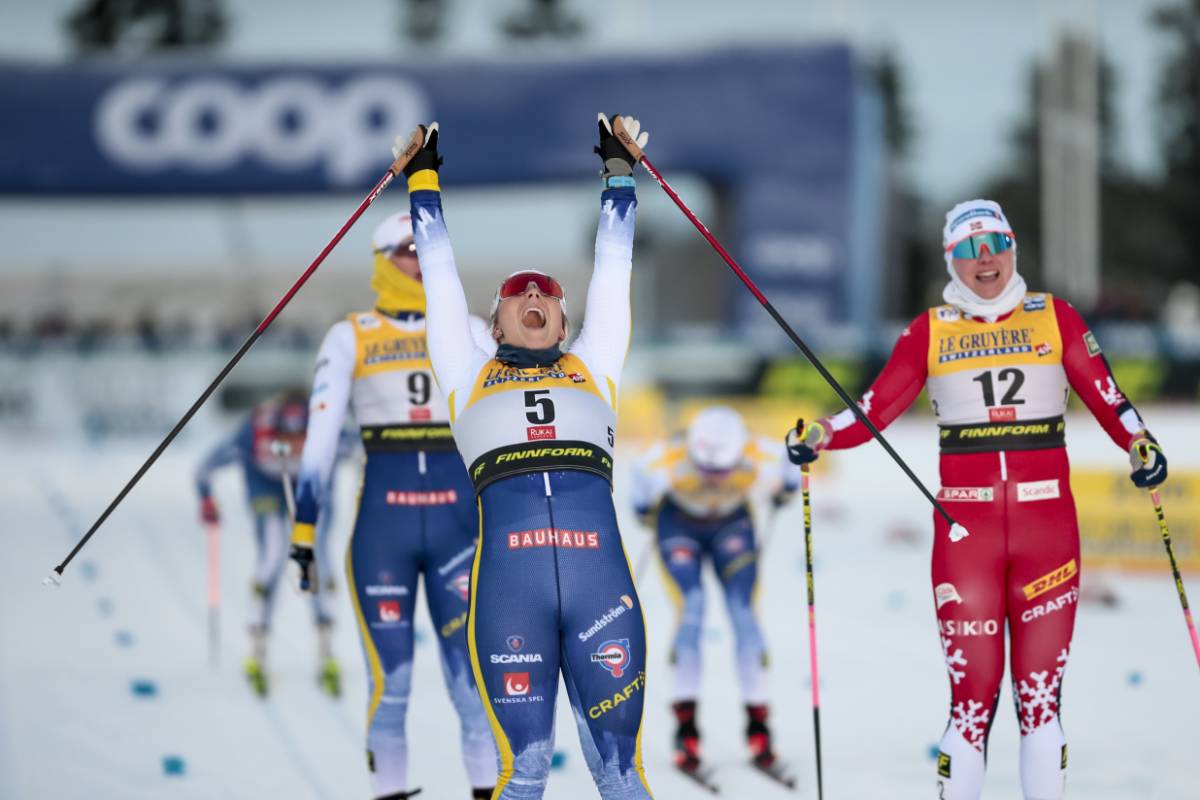 Joy for Johanna: Hagstroem (SWE) claims first World Cup win as teammates falter