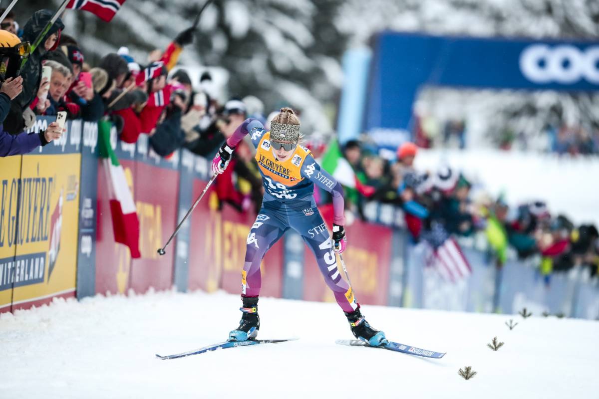 Laukli (USA) aims for new heights as Climber bib makes Tour de Ski debut