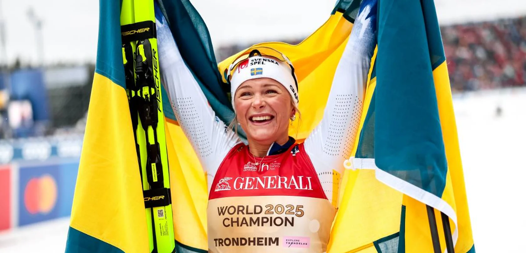 Karlsson claims historic first 50km gold: 'Something I will never forget'