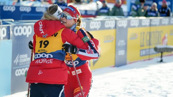 Slind beats Niskanen and Johaug to claim first World Cup win in Davos 20km