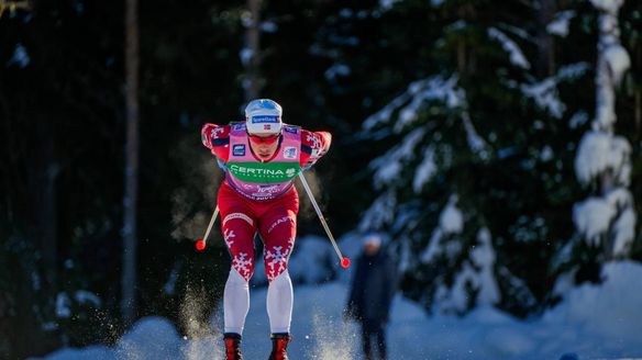 Amundsen makes it a Toblach double as Klaebo stretches Tour de Ski lead