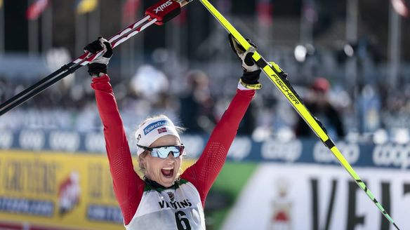 Johaug wins 50km Classic in Lahti to end World Cup season on a high