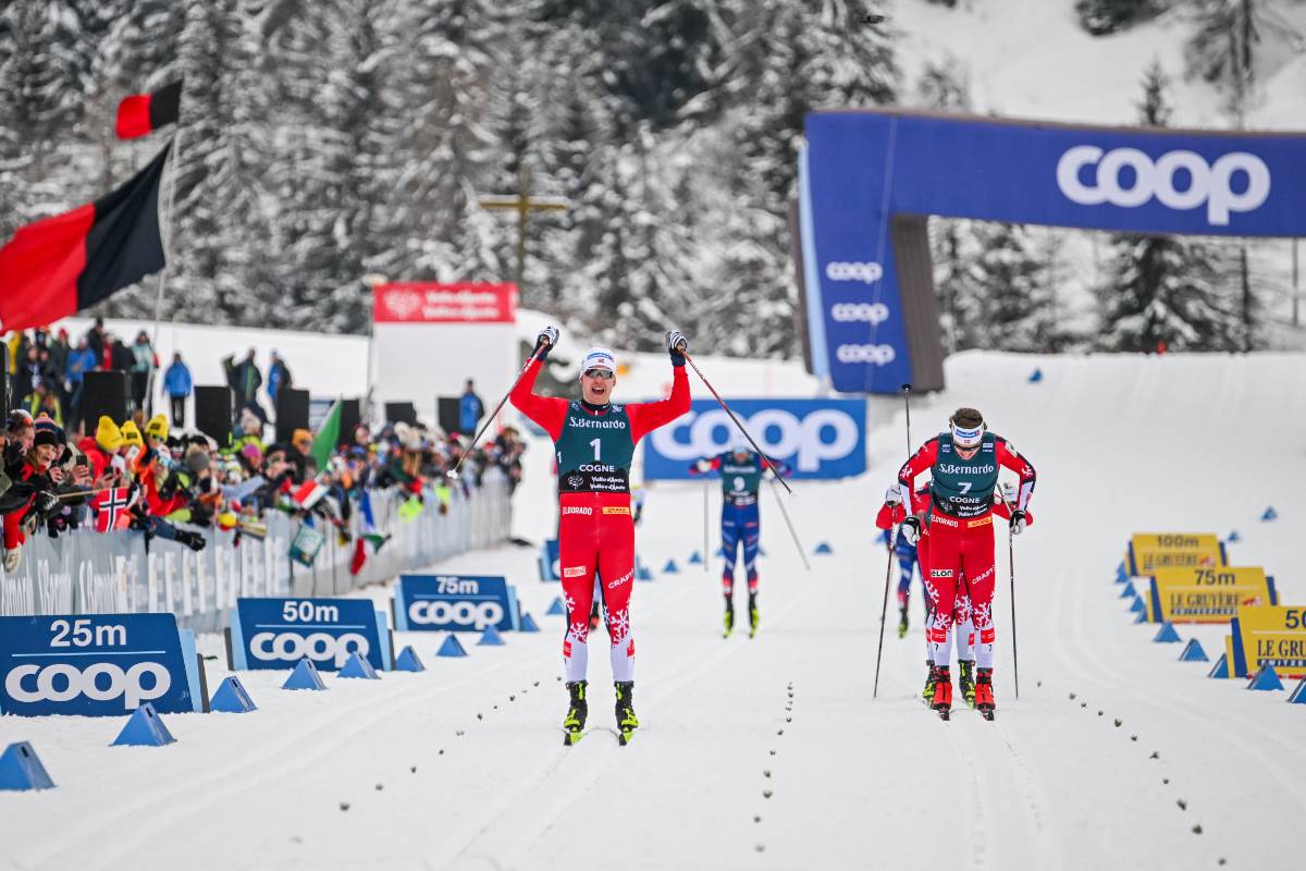 King of Cogne Valnes wins second Sprint in two days: 'I really enjoy it here'