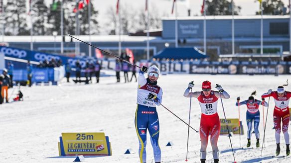 Svahn seals season's first victory with Sprint statement in Sweden