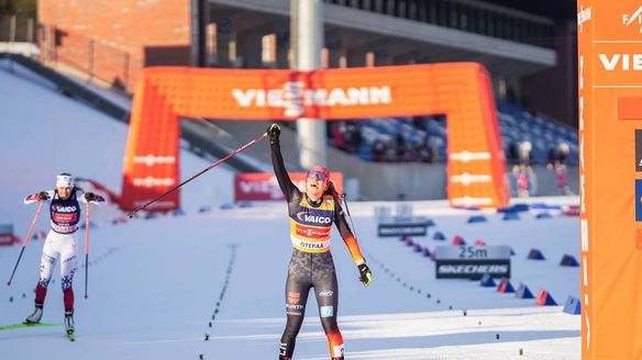 Armbruster beats Hagen in Compact sprint thriller: 'It feels fantastic'