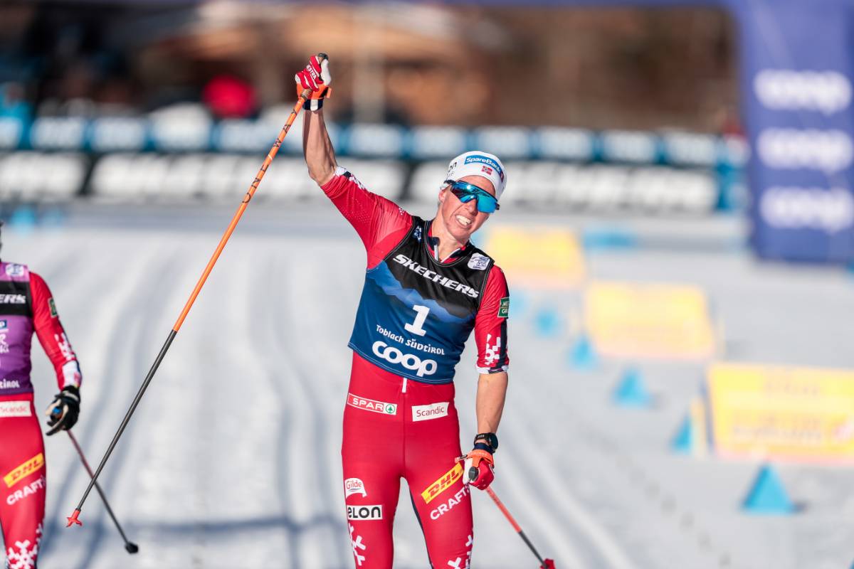 Slind takes Tour de Ski lead after 'perfect' teamwork with Johaug