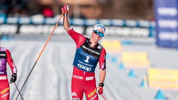 Slind takes Tour de Ski lead after 'perfect' teamwork with Johaug