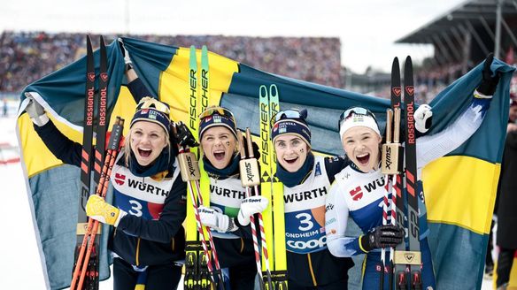 Sundling brings Sweden to fifth Trondheim title with last leg Relay recovery: 'I was set to hunting mode'