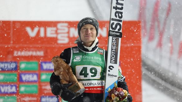 Lanisek dedicates Zakopane win to retiring legend Stoch
