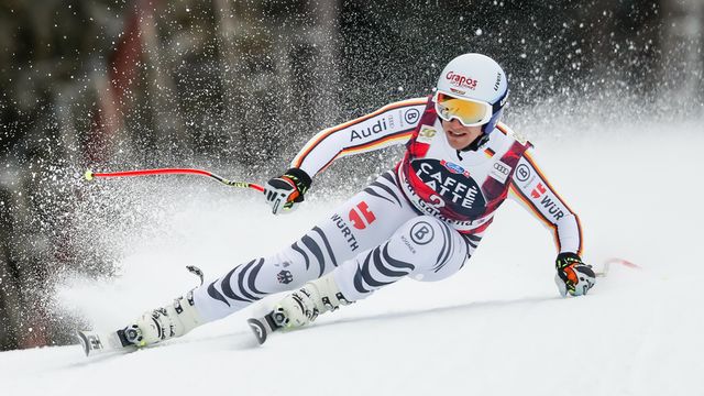 VAL GARDENA, ITALY - DECEMBER 15: Josef Ferstl of Germany competes during the Audi FIS Alpine Ski World Cup Men's Super G on December 15, 2017 in Val Gardena, Italy. (Photo by Francis Bompard/Agence Zoom)