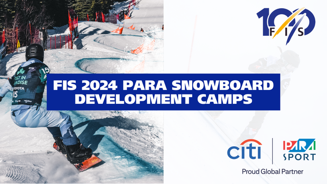 FIS 2024 Para Snowboard Development Camps